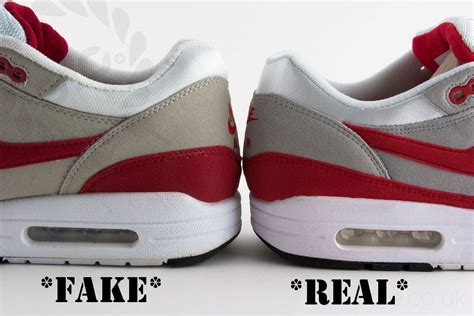 how to spot fake nike air max shoes|nike air max real vs fake.